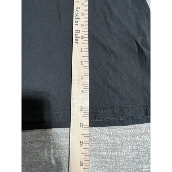 Levi's Shirt Men's Large Long Sleeve Black Logo Crewneck - Picture 8 of 10